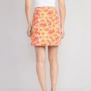 High waisted Pixie mini skirt